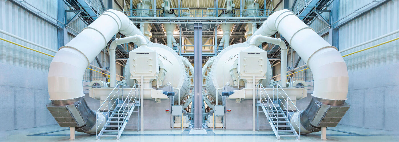 Installations pour l’industrie minérale 