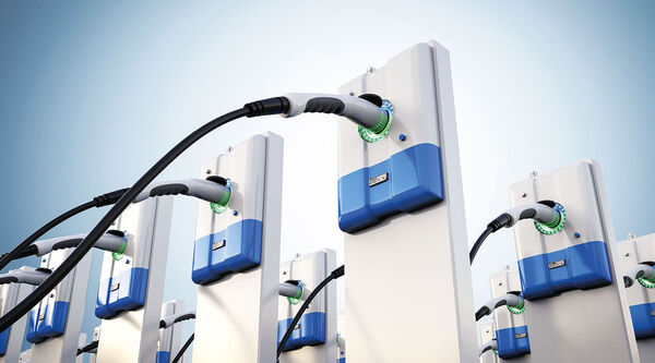Borne de recharge électrique