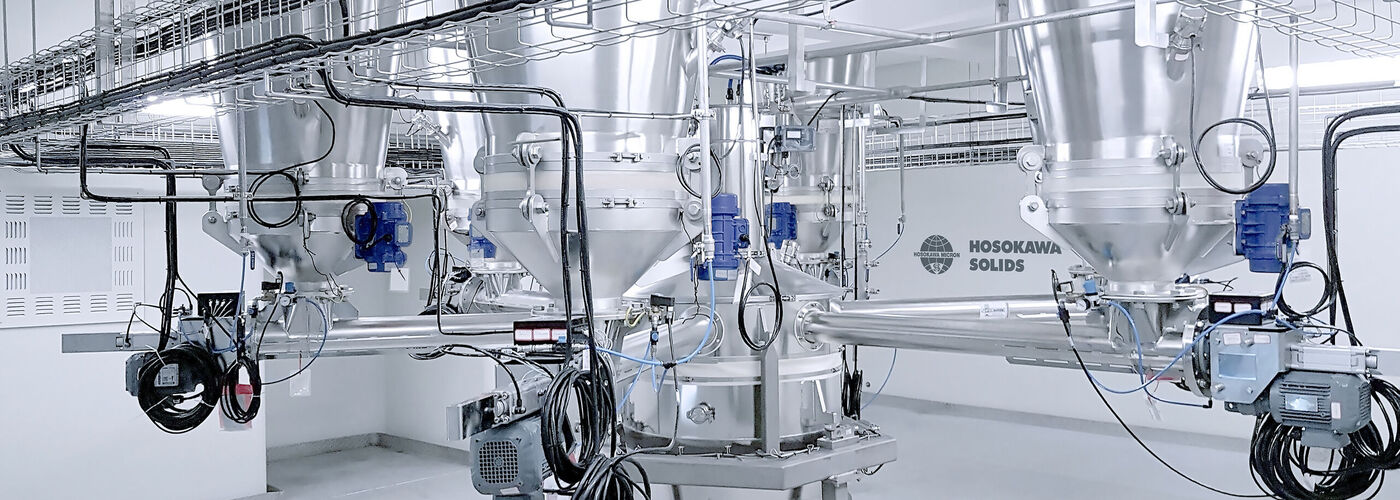 Wagen Wiegesystem von Hosokawa Solids