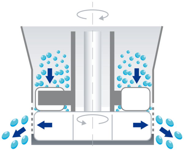 Image d’un processus d’extrusion.