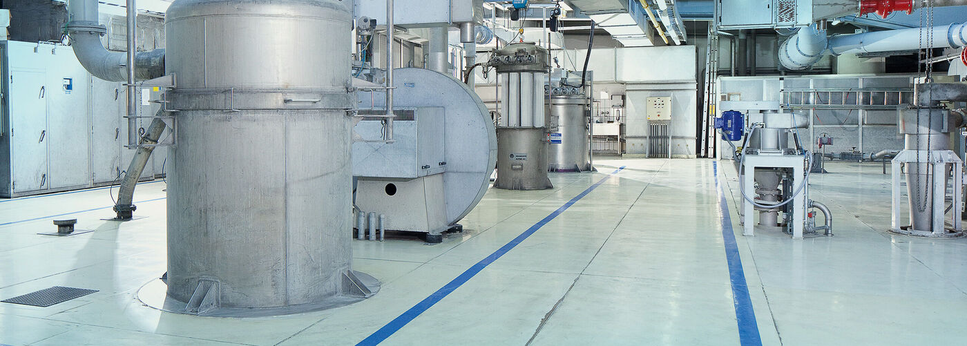 Salle des machines