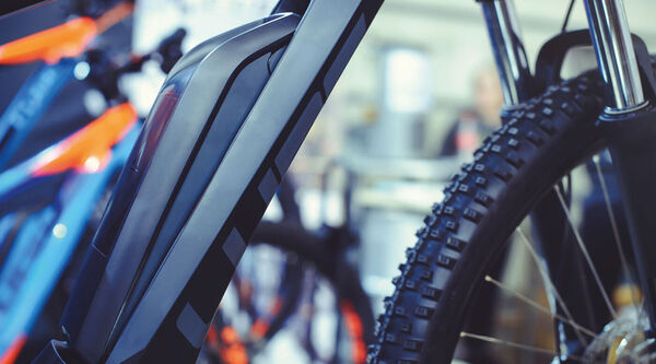 Vélo électrique avec batterie intégrée